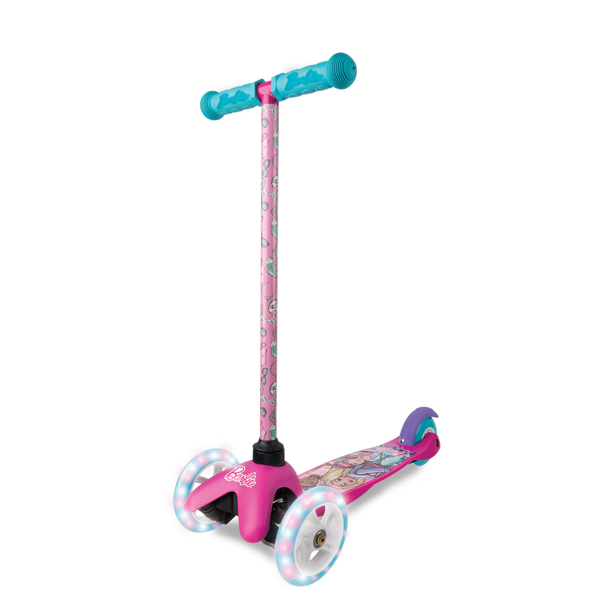 Barbie Light Up Wheel Scooter - Main Image