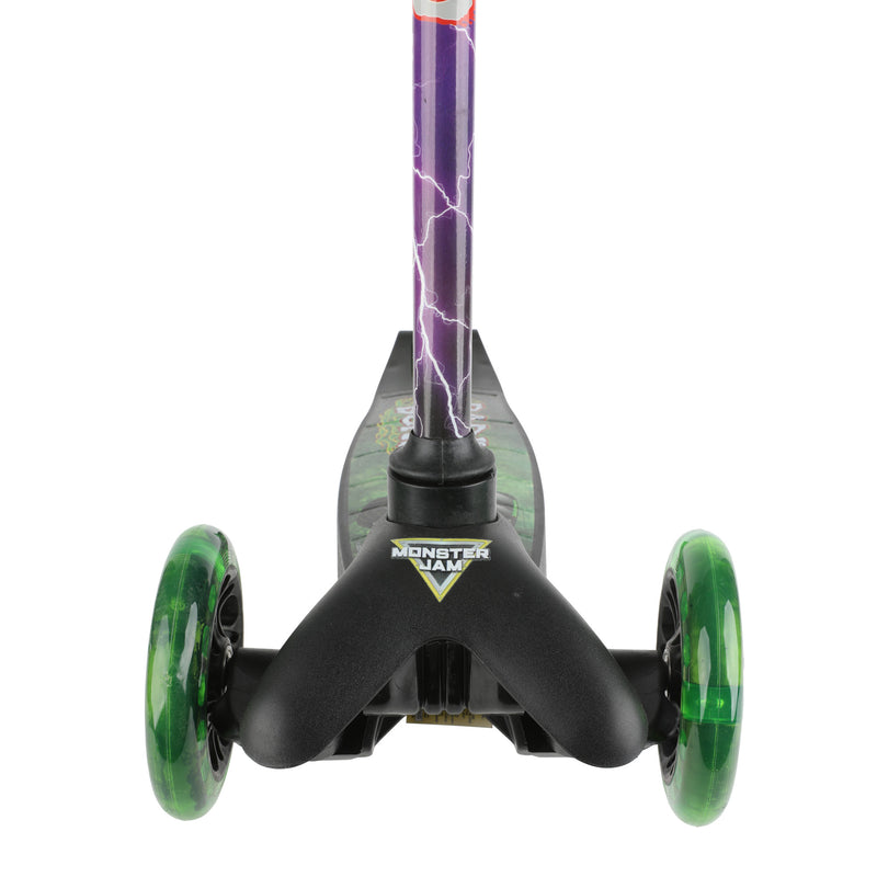 Monster Jam Light Up 3 Wheel Scooter
