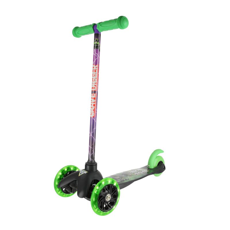 Monster Jam Light Up 3 Wheel Scooter