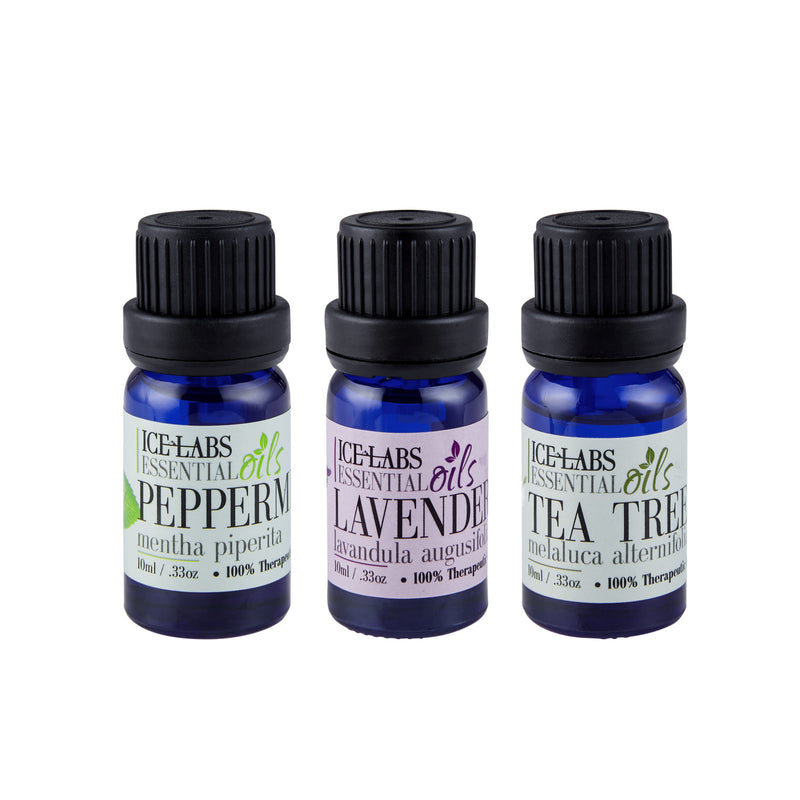 IceLabs Lavender 3 Pack Essential Oils