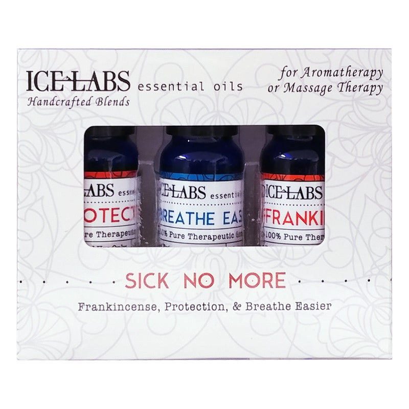 IceLabs Sick No More 3 Pack Essential Oils