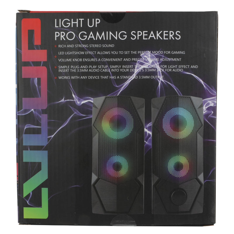 LVLUP Light Up Pro Gaming Speakers