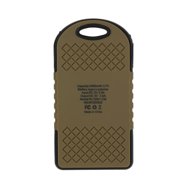 Real Tree 4000mAh Solar Power Bank