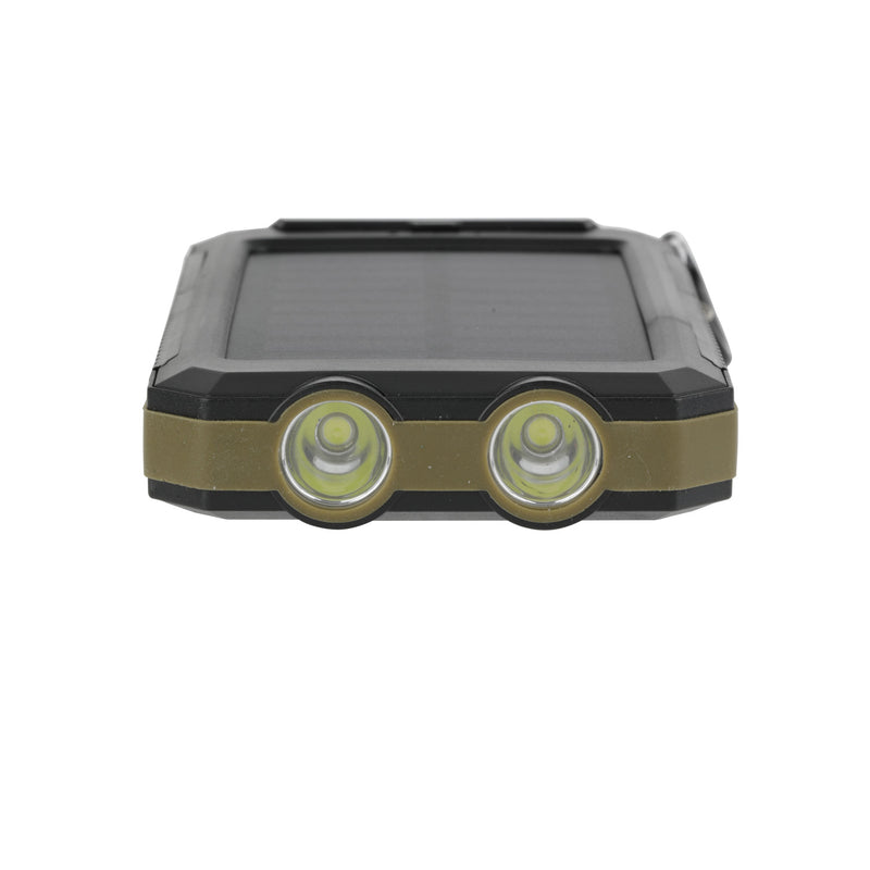 Real Tree Solar Power Bank With Flashlight